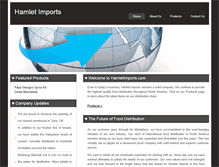 Tablet Screenshot of hamletimports.com